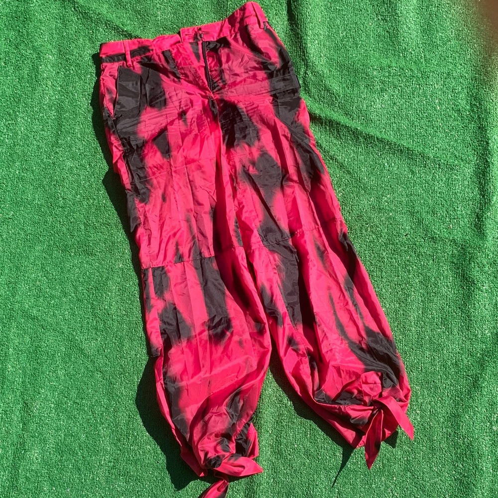 Off-White Red and Black Joggers